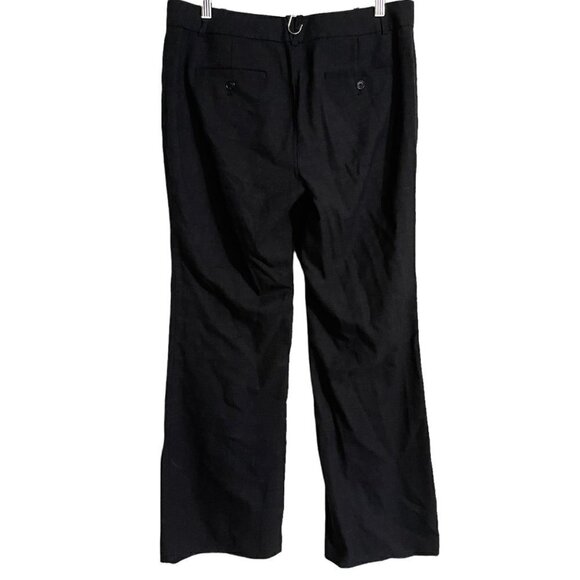 LOFT Womens Gray Plaid Mid Rise Marisa Straight Leg Career Trouser Pants Size 10 - Picture 7 of 7